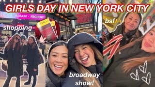 GIRLS DAY IN NEW YORK CITY  Vlogmas Day 21 [upl. by Mayap]