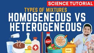 HOMOGENEOUS AND HETEROGENEOUS MIXTURE I GRADE 7 SCIENCE WEEK 3 [upl. by Kiker]