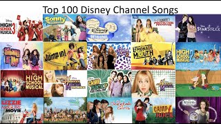 Top 100 Disney Channel Songs [upl. by Aika]