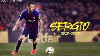 Sergio Busquets  Mr Simplicity  20182019 [upl. by Ennairrac]