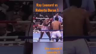 Ray Leonard vs Roberto Duran 1 [upl. by Neevan476]