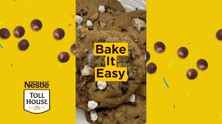 Smores Stuffed Chocolate Chip Cookies  Bake It Easy with Nestle Toll House [upl. by Jadd]