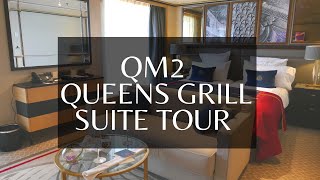 QM2 Queens Grill Suite Tour [upl. by Adamski]