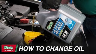 How To Change Motor Oil In Your Car [upl. by Attenauqa]