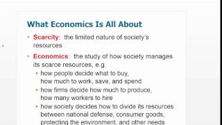 CH 1MacroMicro Ten Principles of Economics [upl. by Lienahs]