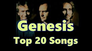 Top 10 Genesis Songs 20 Songs Greatest Hits Phil Collins [upl. by Analihp248]