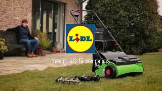 ScarificatorAerator electric 1200W Florabest 291739 • Exclusiv la Lidl [upl. by Whitten]