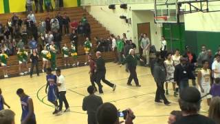 Highschool Basketball Fight [upl. by Eshelman]