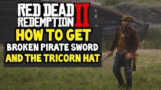 How To Get The Pirate Sword amp Pirate Hat In Red Dead Redemption 2 RDR2 [upl. by Ahsya]