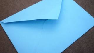 How to Make Your Own Envelopes  A Craft Tutorial [upl. by Acinorrev983]