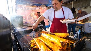 The Original Taco Bell Tacos  MEXICAN STREET FOOD Tour in Los Angeles California [upl. by Nnylkoorb]