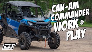 All New Can Am Commander XT Work and Play Adventure [upl. by Armilla937]