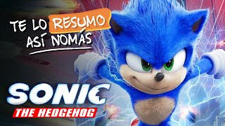 Sonic La Pelicula  TeLoResumo [upl. by Nrublim]