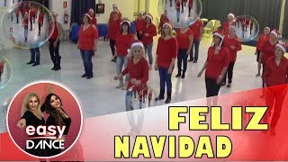 FELIZ NAVIDAD  CHRISTMAS Dance  BALLO DI GRUPPO Joyeux Noël聖誕節快樂Easydance Coreo Natale [upl. by Irbmac989]