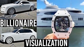 POWERFUL 11min Life of Billionaire Visualization Video 🔥 Attract Money Now [upl. by Elvina]