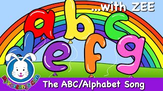 The Alphabet Song with lyrics  Nursery Rhymes [upl. by Leann993]