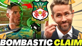 🚨EXCAPTAIN OF WREXHAM MAKES SURPRISING STATEMENT ABOUT RYAN REYNOLDS CLUBS JANUARY TRANSFER PLANS [upl. by Nnylhtak]