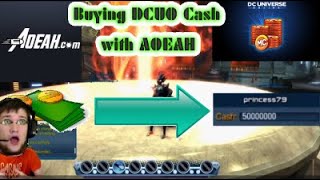 Buying DCUO Cash from AOEAHcom [upl. by Kwabena]