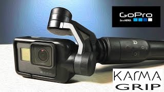 GoPro Karma Grip Gimbal Stabilizer Unbox and Features [upl. by Eidde873]