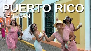 PUERTO RICO Walking Tour 4K  OLD SAN JUAN [upl. by Iemaj]