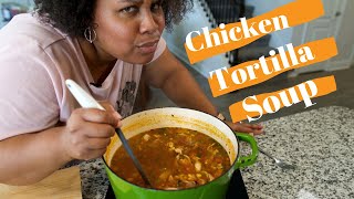 Homemade Chicken Tortilla SoupEasy 30min Recipe [upl. by Caren]