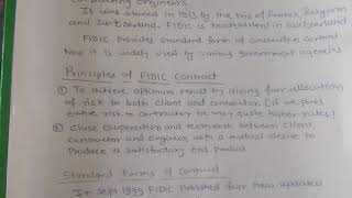 Introduction to FIDIC condition of contract [upl. by Finzer]