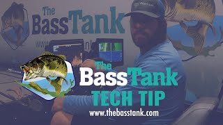 How To Properly Set Garmin Waypoints  The Bass Tank TechTip [upl. by Nnalatsyrc40]