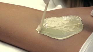 Armpit depilation with HOT FILM WAX quotItalwaxquot [upl. by Assirol]