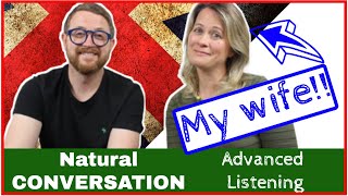 Natural CONVERSATION in ENGLISH ADVANCED listening Comprehension  ONLY ENGLISH [upl. by Milone96]