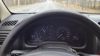 Opel Astra G 16 acceleration [upl. by Dupuis]