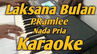 Engkau Laksana Bulan Karaoke PRamlee Melayu NADA PRIA  Versi Korg Pa600 [upl. by Hurlow744]