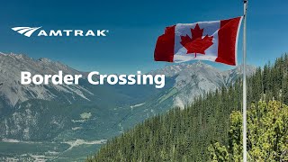 Crossing the Canadian Border Aboard Amtrak [upl. by Ehsrop]