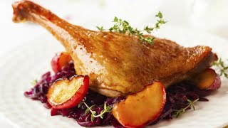 Recette cuisse de canard au four [upl. by Elrebma]