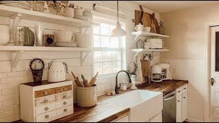 Small Cottage Farmhouse Home Tour [upl. by Teeter]