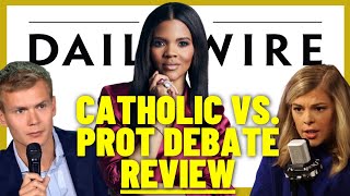 Candace Owens Catholic Protestant Debate Reviewed  Apologetics [upl. by Anyrb]