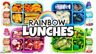 🌈COLORFUL Lunches Are BACK🌈 Color Lunch Ideas [upl. by Hsetim]