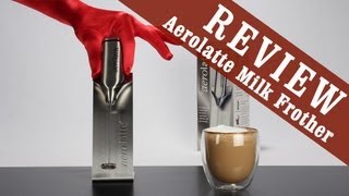 Aerolatte Milk Frother  Exclusive Review [upl. by Aleuqahs]