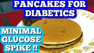 Pancakes for Diabetics  that ACTUALLY TASTE GOOD [upl. by Enilrac]