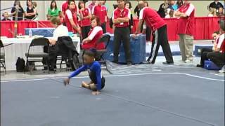 Simone Biles  Floor Exercise  2010 Junior Olympic National Championships [upl. by Denison]