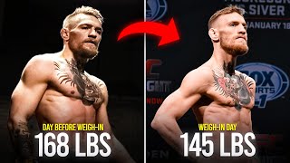 How Do UFC Fighters Lose 25 Pounds Over Night [upl. by Aenehs408]