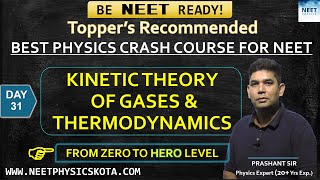 Kinetic Theory of Gases And Thermodynamics  NEET Physics Crash Course  NCERT Physics Class 11 [upl. by Adnahsam]