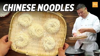 Simple Chinese Noodles Recipe by Masterchef [upl. by Hulen]