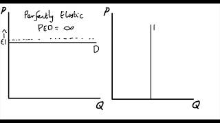 27 Perfectly Elastic amp Inelastic Demand [upl. by Harrak]