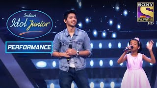 Armaan And Ranitas Duo Performance Wins Everyones Heart  Indian Idol Junior 2 [upl. by Bethesde]