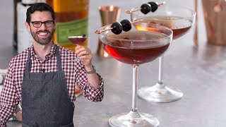 How to Make a Manhattan Cocktail [upl. by Gaspar]