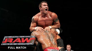 FULL MATCH  Randy Orton vs Batista Raw Jan 10 2005 [upl. by Reinhold728]