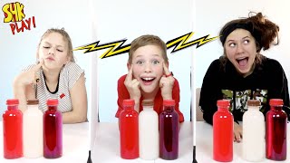 NOAH CHEATED Twin Telepathy Milkshake Challenge [upl. by Fonzie]