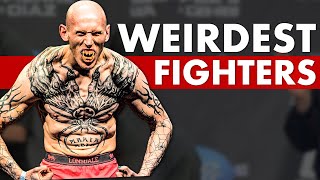 The 10 Weirdest Fighters in UFC History [upl. by Novaelc19]