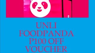 Tutorial Foodpanda Unlimited Voucher  new user tipid tips [upl. by Emsmus]