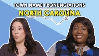 We Try to Pronounce North Carolina Town Names [upl. by Kerin491]